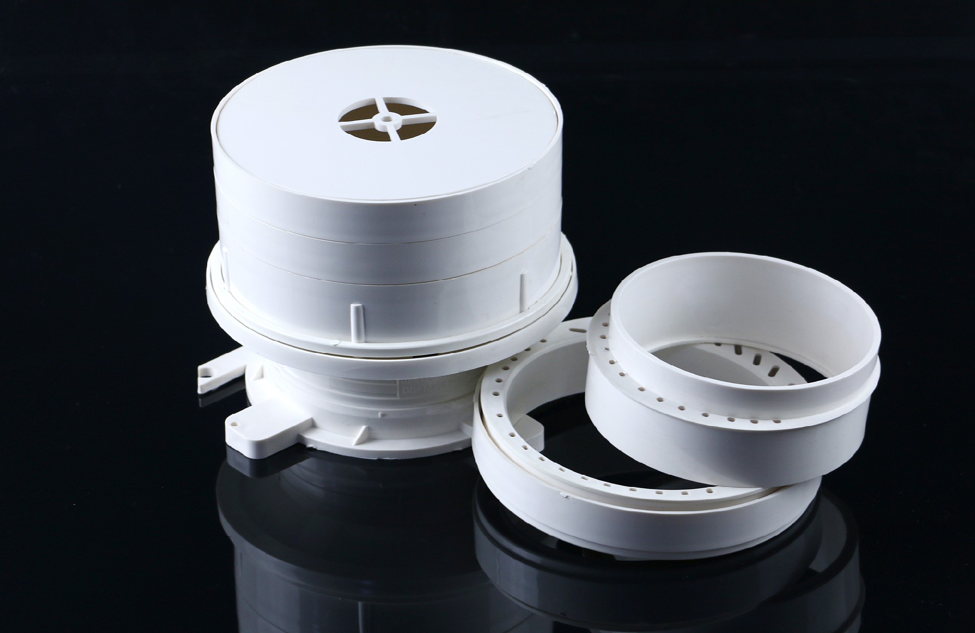 高度可调双偏心积水处理器